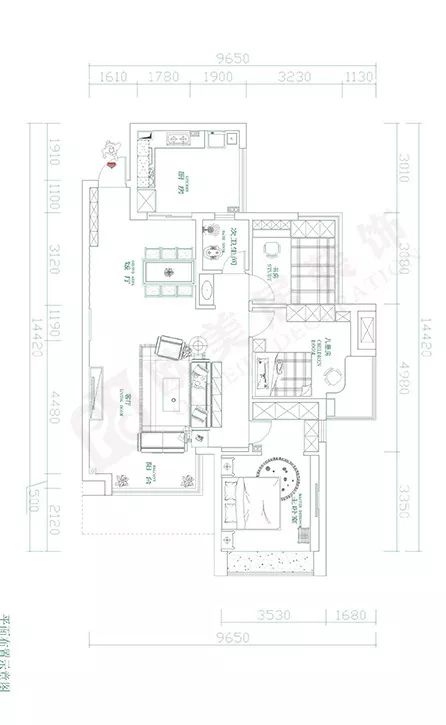 成都裝修案例燕楠國際