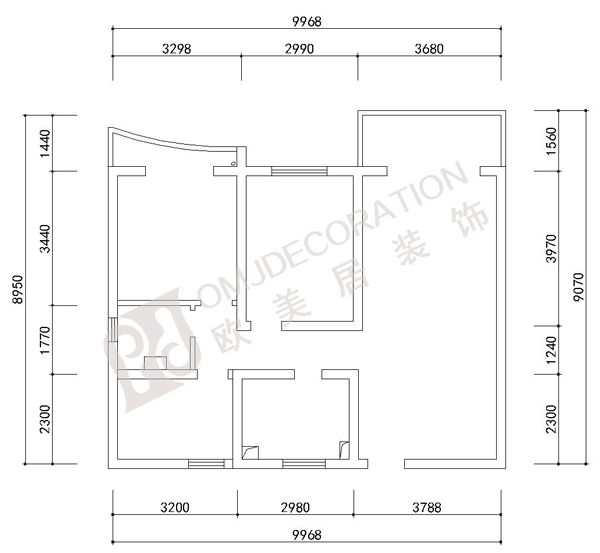 成都裝修案例福華新起點(diǎn)