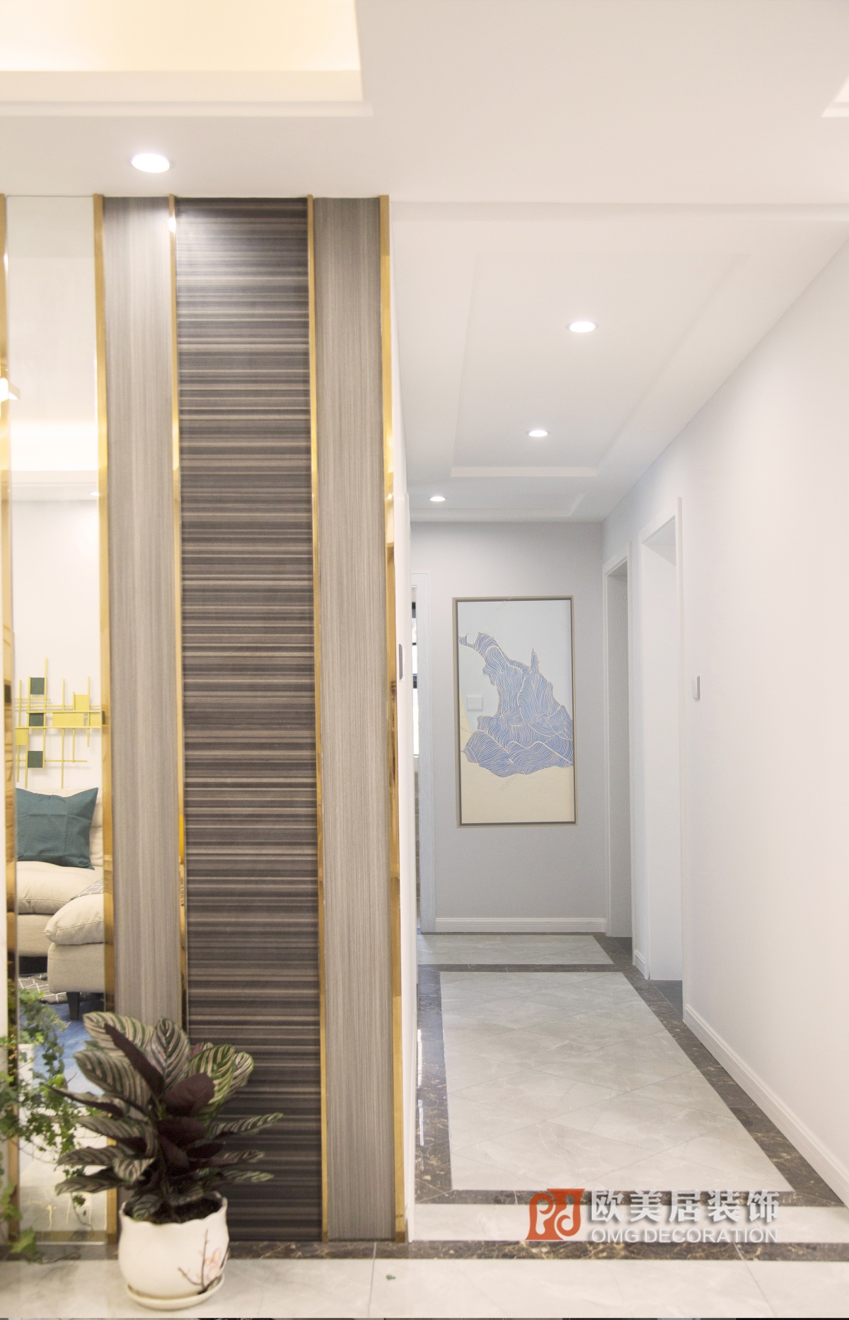 【歐美居】“好色之徒”對(duì)比色點(diǎn)綴出的和諧新居