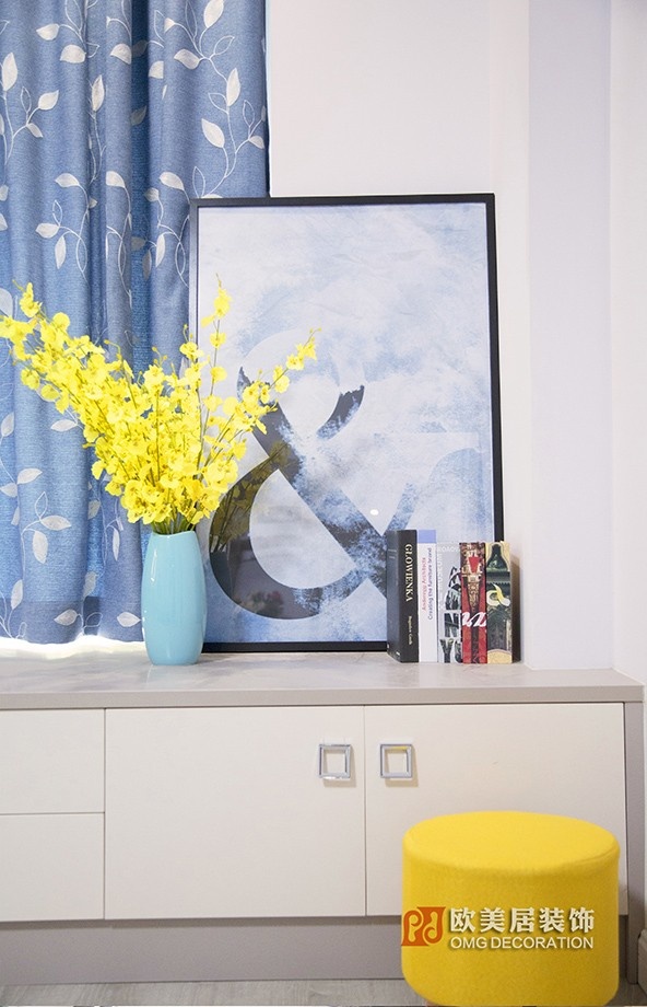 【歐美居】“好色之徒”對(duì)比色點(diǎn)綴出的和諧新居