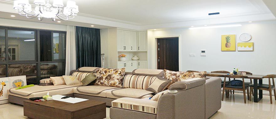 【歐美居】龍樾灣 套三雙衛(wèi)97㎡完工工地案例賞析